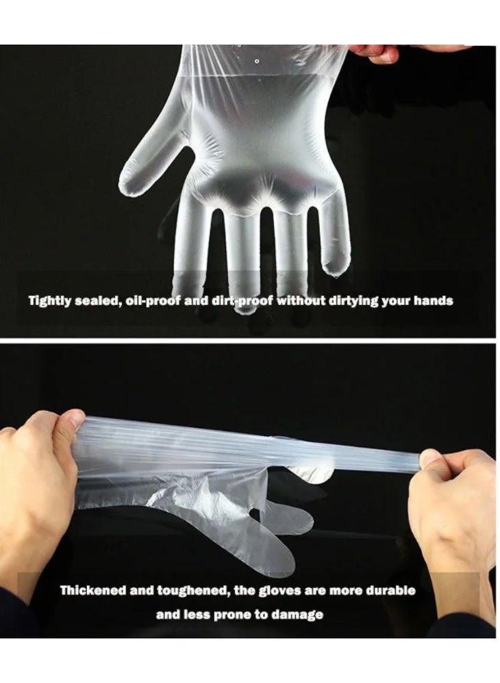 50 Pcs Of Individually Packaged Transparent Gloves, Food-Grade Safety Gloves For Dining And Food Preparation - Image 5